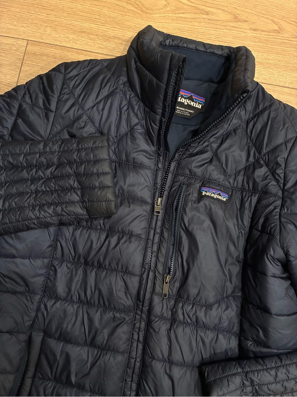 Patagonia Women’s Radalie Parka New Navy Quilted Size M
